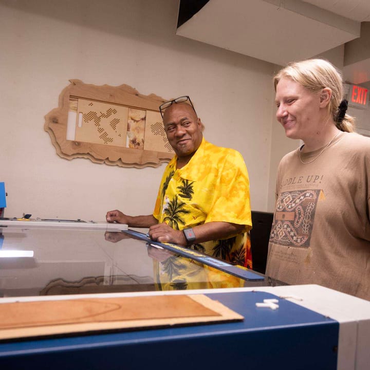FUSE Makerspace tour — event artwork