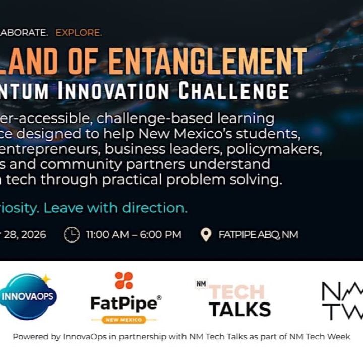 Quantum Hackathon: The Land of Entanglement — event artwork
