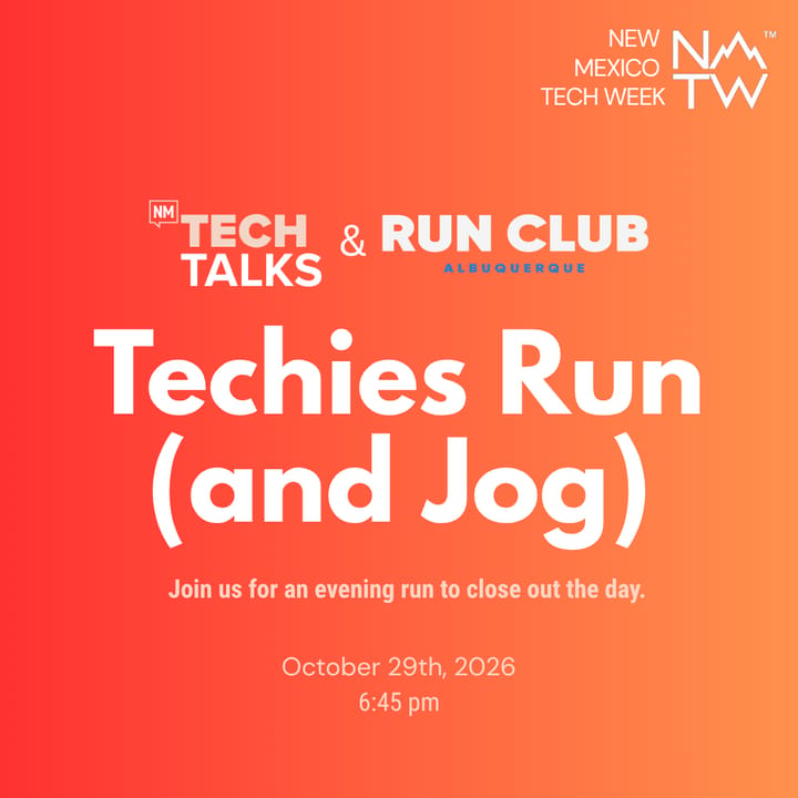 Techies Run (and Jog) — event artwork