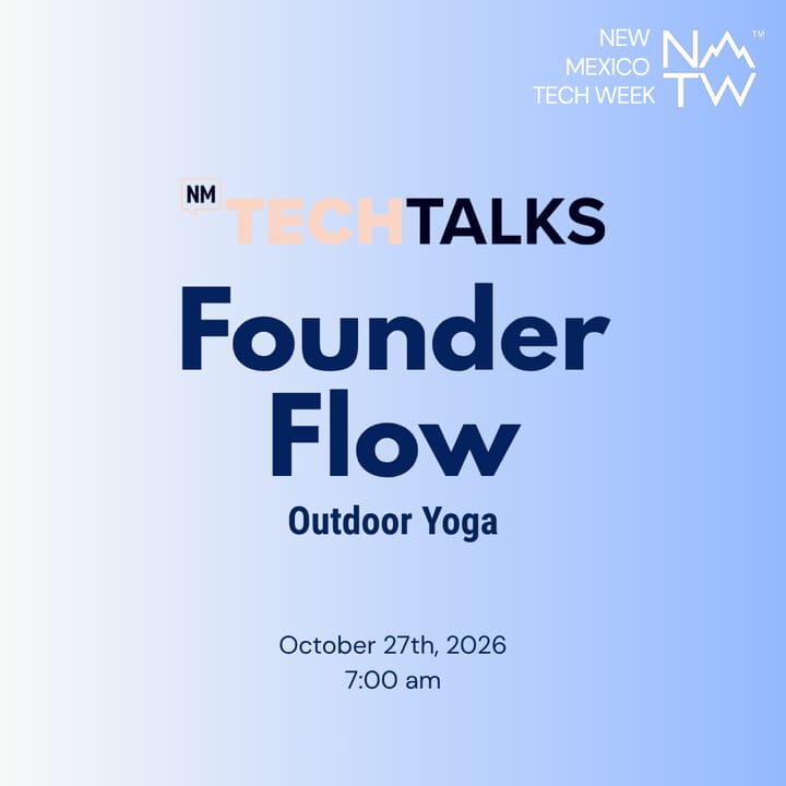 Founder Flow: Outdoor Yoga — event artwork