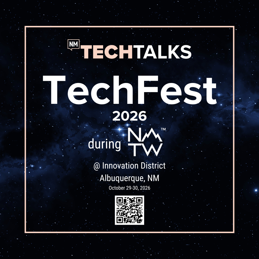 TechFest 2026 promotional flyer — October 29–30 during New Mexico Tech Week